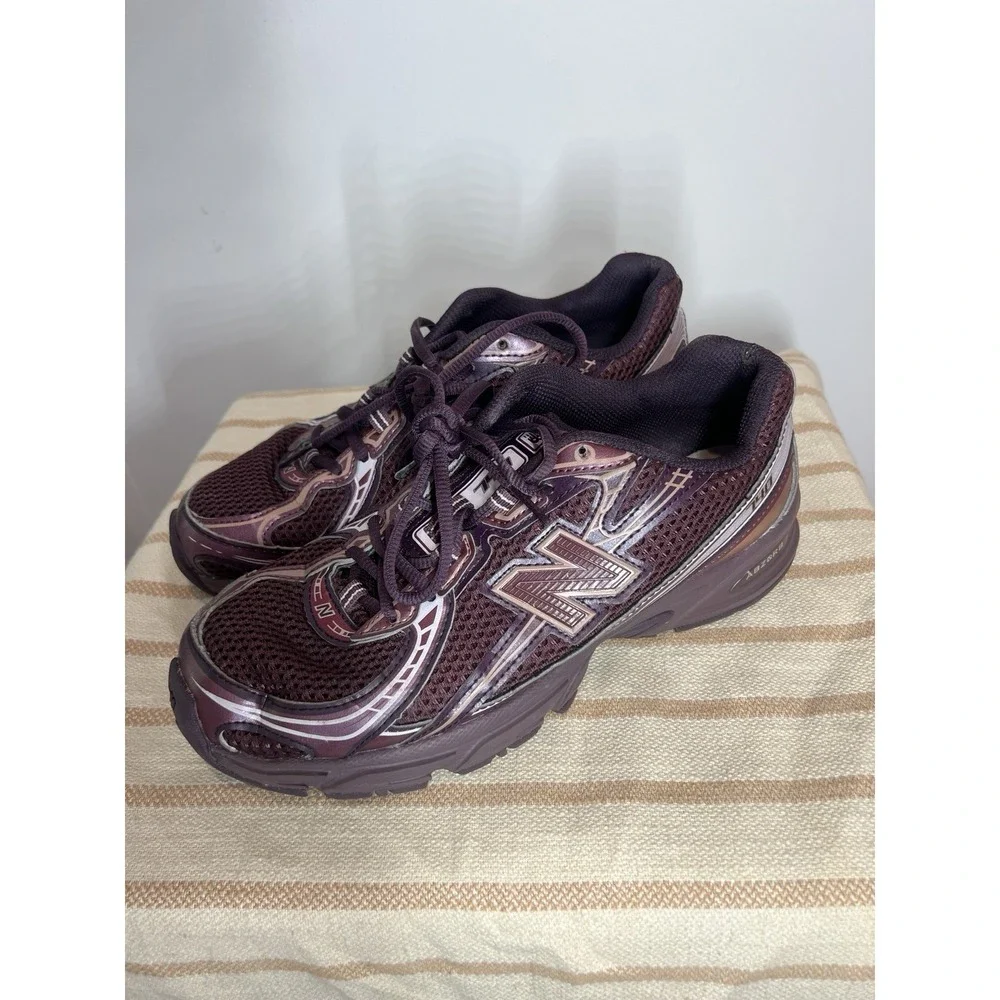 New Balance 740 Womens 8 Classic Crimson Deep Plum U740HL2 Sneakers